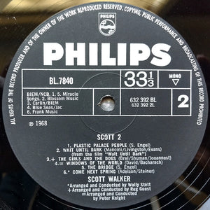 Scott Walker : Scott 2 (LP, Album, Mono)