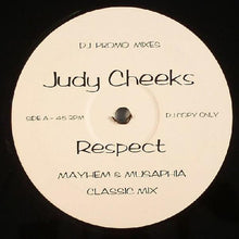 Load image into Gallery viewer, Judy Cheeks : Respect (Mayhem &amp; Musaphia Remix) (12&quot;, Promo, Unofficial)
