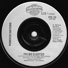Load image into Gallery viewer, Pointer Sisters : I&#39;m So Excited (7&quot;, Single, Sil)
