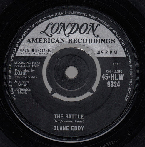 Duane Eddy : The Battle / Theme From Dixie (7