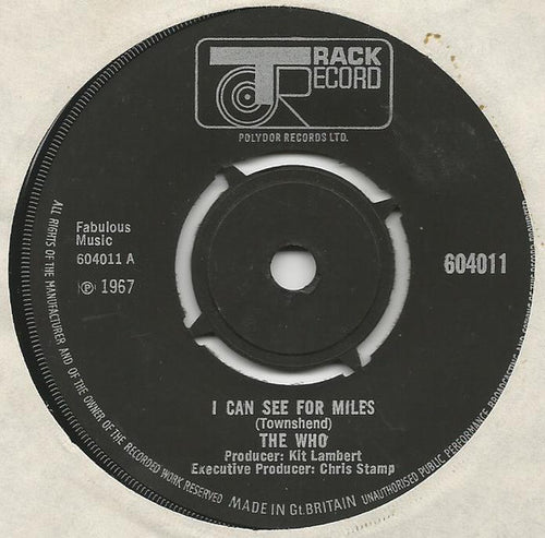 The Who : I Can See For Miles (7