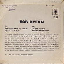 Load image into Gallery viewer, Bob Dylan : Dylan (7&quot;, EP, Pus)
