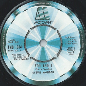 Stevie Wonder : I Wish (7", Single)