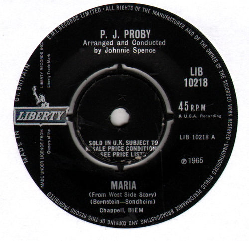 P.J. Proby : Maria (7