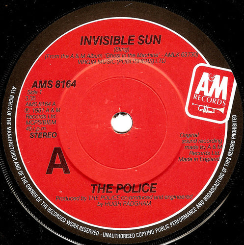 The Police : Invisible Sun (7