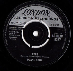 Duane Eddy : Pepe (7", Single)