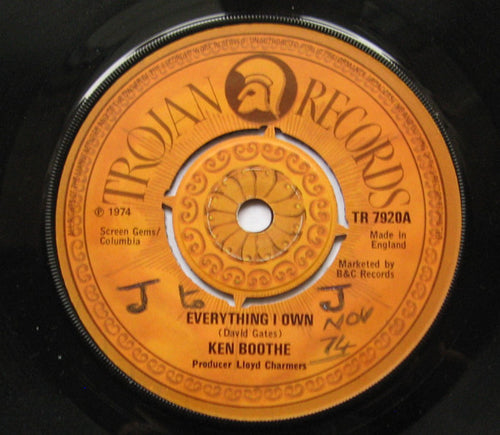 Ken Boothe : Everything I Own (7