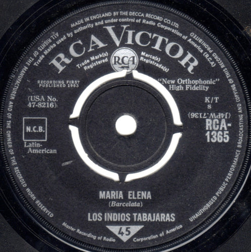 Los Indios Tabajaras : Maria Elena (7