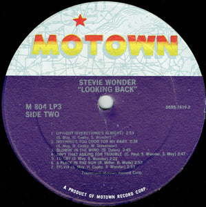 Stevie Wonder : Looking Back (3xLP, Comp, Ltd)