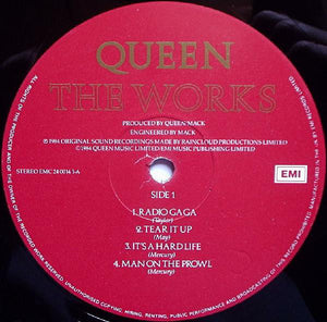 Queen : The Works (LP, Album, Rou)