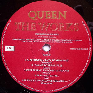 Queen : The Works (LP, Album, Rou)