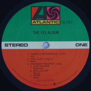 Yes : The Yes Album (LP, Album, RE, PR;)