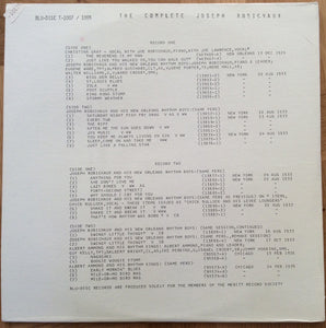 Joseph Robichaux* : The Complete Robichaux (2xLP, Comp, Num)