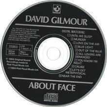 Load image into Gallery viewer, David Gilmour : About Face (CD, Album, RE)
