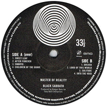Load image into Gallery viewer, Black Sabbath : Master Of Reality (LP, Album, RE, 180 + CD, Album, RE)
