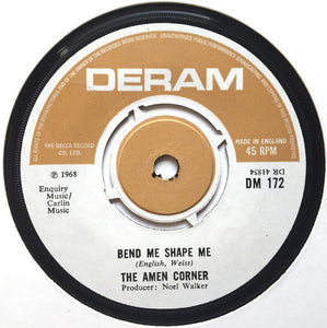 Amen Corner : Bend Me Shape Me (7", Single)