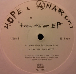 Hope & Anarchy : From The Day EP (12", EP)