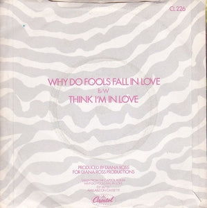 Diana Ross : Why Do Fools Fall In Love (7", Single, Pus)