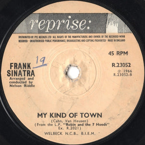 Frank Sinatra : Strangers In The Night (7", Single, Sol)