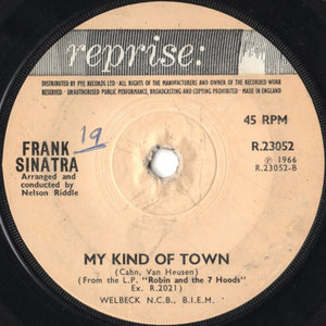Frank Sinatra : Strangers In The Night (7", Single, Sol)