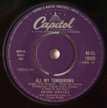 Load image into Gallery viewer, Frank Sinatra : High Hopes / All My Tomorrows (7&quot;)
