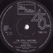 Load image into Gallery viewer, Diana Ross : I&#39;m Still Waiting (7&quot;, Single, Sol)
