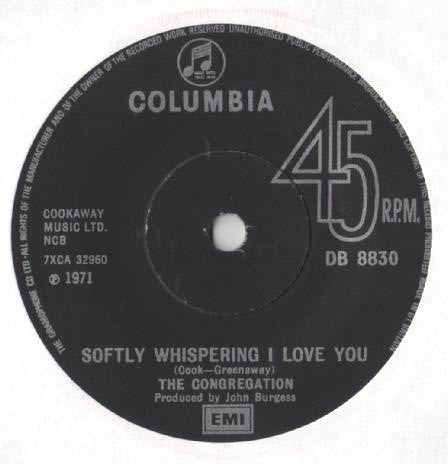 Congregation (2) : Softly Whispering I Love You (7