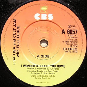 Lisa Lisa & Cult Jam With Full Force : I Wonder If I Take You Home (7", Single)
