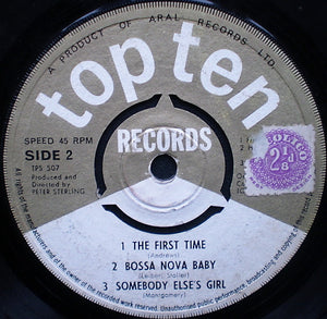 Unknown Artist : Top Ten (7")