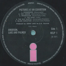 Load image into Gallery viewer, Emerson, Lake &amp; Palmer : Pictures At An Exhibition (LP, Album, Gat)

