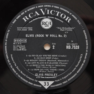 Elvis Presley : Elvis Rock 'N' Roll No.2 (LP, Album, Mono, RE)