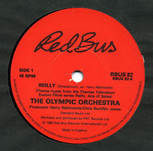 The Olympic Orchestra / The Horizon Orchestra : Reilly / Cannon In 'D' (7", Single, Red)