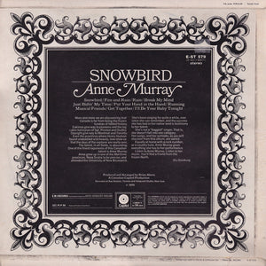 Anne Murray : Snowbird (LP, Comp, Yel)