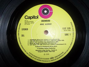 Anne Murray : Snowbird (LP, Comp, Yel)