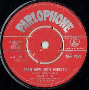 Adam Faith : What Do You Want ? (7", Single, 4 P)