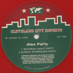 Alex Party : Alex Party (Read My Lips) (12", Red)