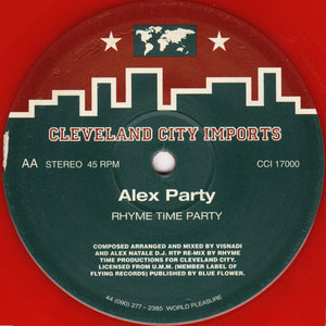 Alex Party : Alex Party (Read My Lips) (12", Red)