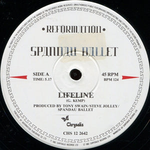 Spandau Ballet : Lifeline (12", Single)