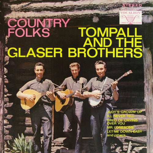 Tompall Glaser & The Glaser Brothers : Country Folks (LP)