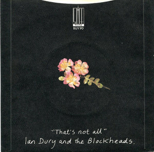 Ian Dury And The Blockheads : I Want To Be Straight (7", Single)