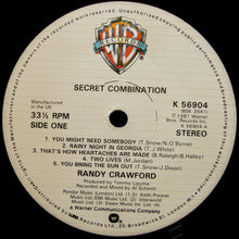 Load image into Gallery viewer, Randy Crawford : Secret Combination (LP, Album)
