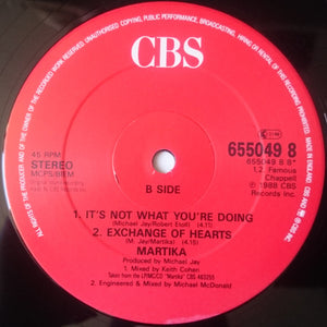 Martika : Toy Soldiers (12", Single)