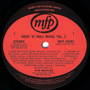 The Beatles : Rock 'N' Roll Music Vol. 2 (LP, Comp)