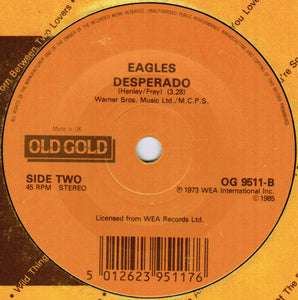 Eagles : Hotel California / Desperado (7", Com)