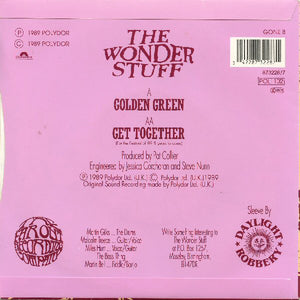 The Wonder Stuff : Golden Green / Get Together (7", Single)