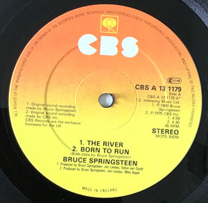 Bruce Springsteen : The River / Born To Run / Rosalita (12", Cor)