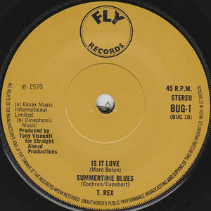 T. Rex : Ride A White Swan (7", Single, Sol)