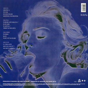 Madonna : Erotica (2xLP, Album, Gat)