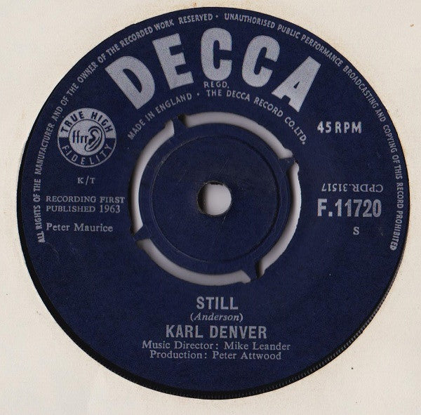 Karl Denver : Still  (7