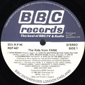 The Kids From Fame : The Kids From Fame (LP, Album, Dam)